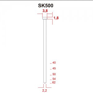 Kolíček typ SK500