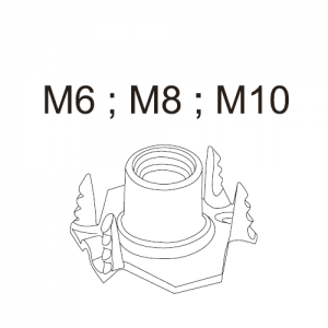 Narážacia matica M6,M8,M10