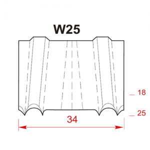 Vlnovec typ W25